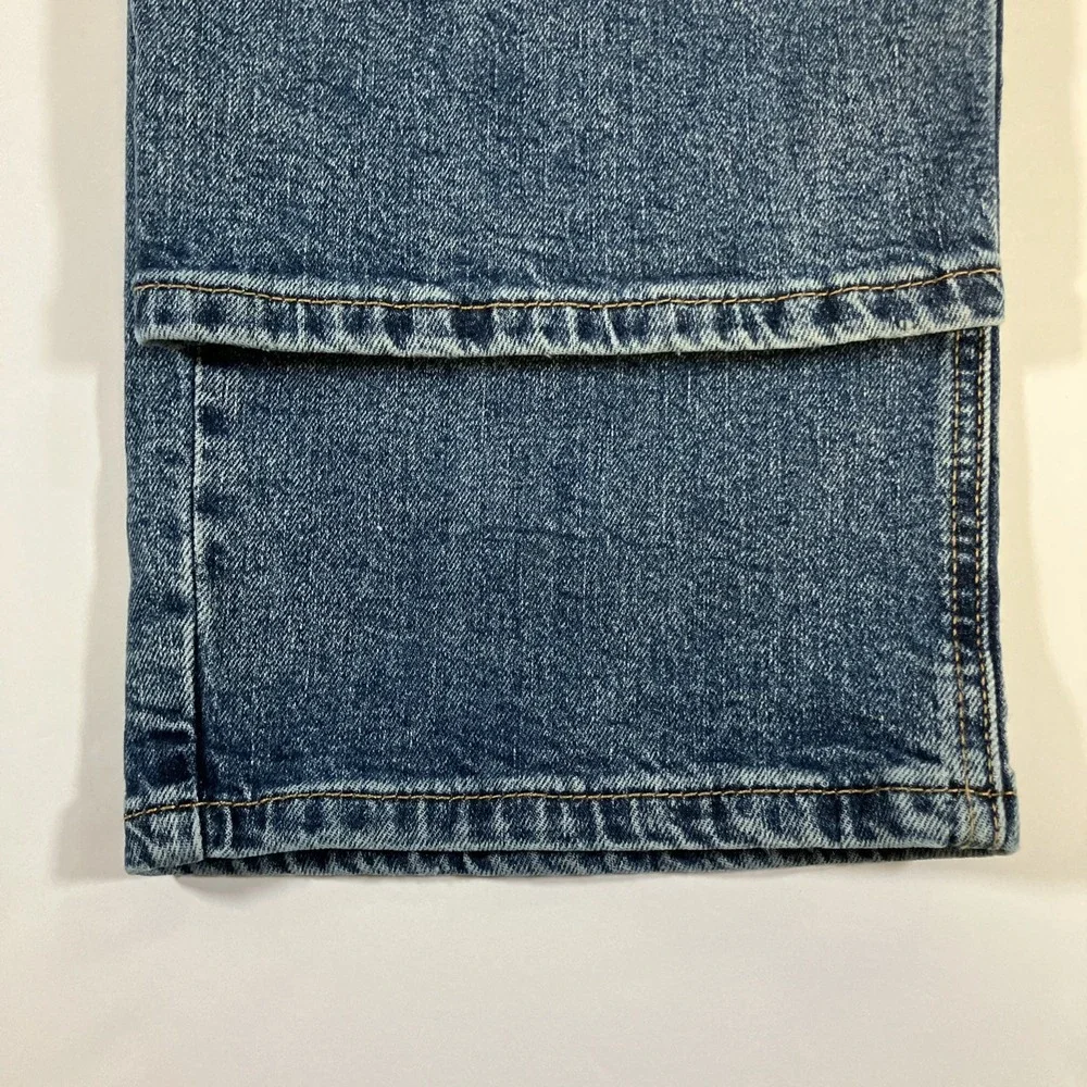Levi's 541 Athletic Taper Jeans Men's 40x32 Blue Stretch Actual 30.5 Inseam